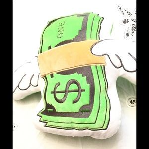 Emoji “Throwboy” Flying Cash Pillow